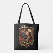 Moonlit Verona Lovers Tote Bag (Achterkant)