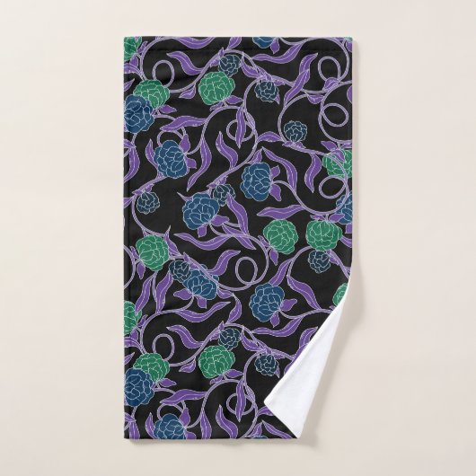 Moonlit Vine - Mysticool Collection Bad Handdoek (Handdoek)