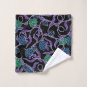 Moonlit Vine - Mysticool Collection Bad Handdoek (Wasdoekje)