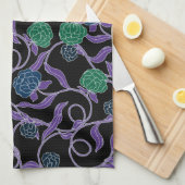 Moonlit Vine - Mysticool Collection Theedoek (Quarter Fold)