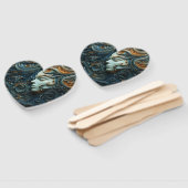 Moonlit Vrouw 3D Kunst Handwaaier (Niet-gemonteerd)