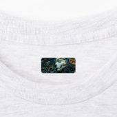 Moonlit Vrouw 3D Kunst Labels (Aangebracht)