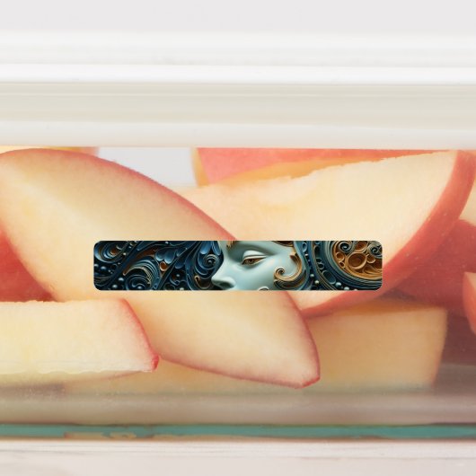 Moonlit Vrouw 3D Kunst Labels (Aangebracht)