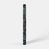 Moonlit Vrouw 3D Kunst Samsung Galaxy Hoesje (Rechterkant)