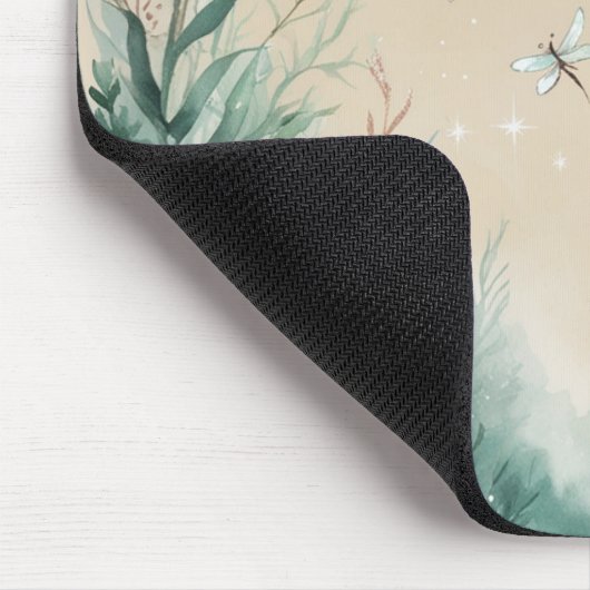 Moonlit Whimsy Forest Mousepad Muismat (Hoek)