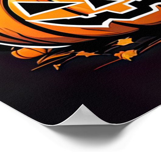 Moonlit Whiskers, Schattig Kat Poster (Hoek)