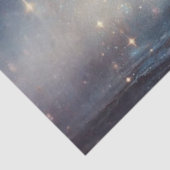 Moonlit White Horse Galaxy Craft Decoupage Tissuepapier (Detail)