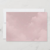 Moonlit Wildflower Whispers Wedding Save The Date (Achterkant)