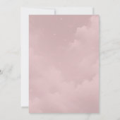 Moonlit Wildflower Whispers Wedding Save The Date (Achterkant)