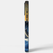 Moonlit Wolf Howling in het bos Case-Mate iPhone Case (Achterkant / Links)