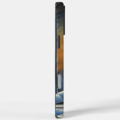 Moonlit Wolf Howling in het bos Case-Mate iPhone Case (Achterkant / Rechts)