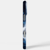 Moonlit Wolf Natuur kunstwerk Case-Mate iPhone Case (Achterkant / Rechts)