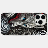 Moonlit Wolf's Reflection Art Case-Mate iPhone Case (Achterkant (horizontaal))