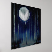 Moonlite Birch Trees Folie Afdrukken (Laagn)
