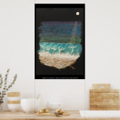 Moonlite oceaan poster (Keuken)
