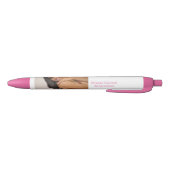 Moonlites Desire Breast Cancer Bewustheid Zwarte Inkt Pen (Bodem)