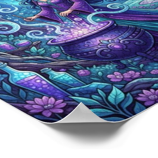 MoonLitForestWitch Poster (Hoek)