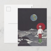 Moonloop - uitnodiging briefkaart (Voorkant / Achterkant)