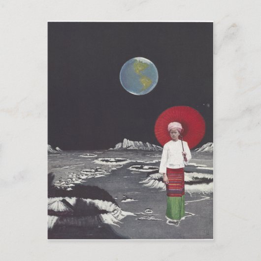 Moonloop - uitnodiging briefkaart (Voorkant)