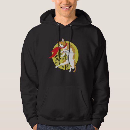 Moonmissie: Cat Ninja Hoodie (Voorkant)
