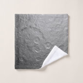 Moonoppervlak in de buitenruimte bad handdoek (Wasdoekje)