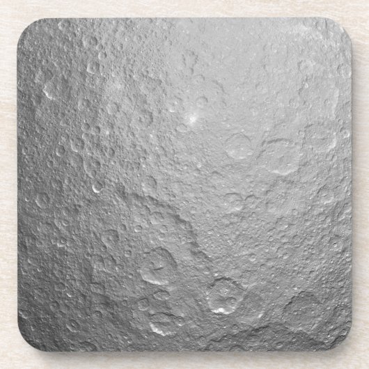 Moonoppervlak in de buitenruimte drankjes onderzetter (Voorkant)