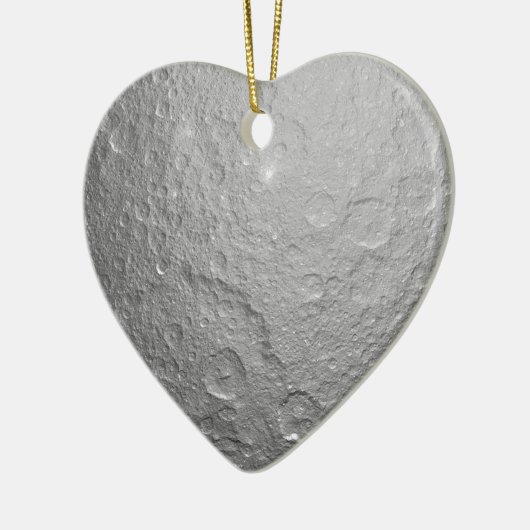 Moonoppervlak in de buitenruimte keramisch ornament (Links)