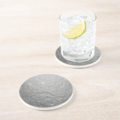 Moonoppervlak in de buitenruimte zandsteen onderzetter (Zijkant)