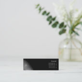 Moonprofielkaart Mini Visitekaartje (Staand voorkant)