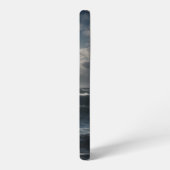 Moonrise boven de oceaan samsung galaxy hoesje (Linkerkant)