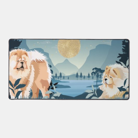 MOONRISE CELESTIALS Schoenen bureaumat (Voorkant)