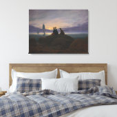Moonrise door het Zee (door Caspar David Friedrich Canvas Afdruk (Insitu (Slaapkamer))