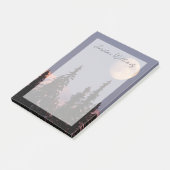 Moonrise Early Winter | Anchorage, Alaska Post-it® Notes (Schuin)