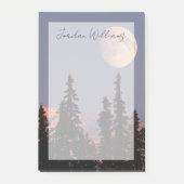 Moonrise Early Winter | Anchorage, Alaska Post-it® Notes (Voorkant)