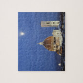 Moonrise en Florence Cathedral, Basilica di Legpuzzel (Verticaal)