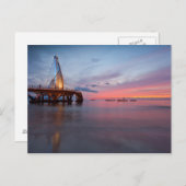 Moonrise en Sunset Briefkaart (Voorkant / Achterkant)