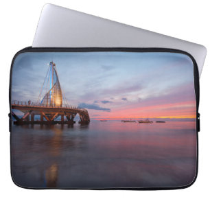 Moonrise en Sunset Laptop Sleeve