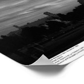 Moonrise from near Residence Halls, november 1966 Poster (Hoek)