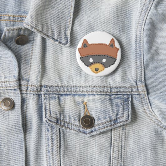 Moonrise Kingdom Khaki Scout Badge Ronde Button 5,7 Cm (In situ)