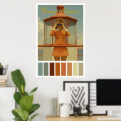 Moonrise Kingdom Movie Poster (Thuiskantoor)