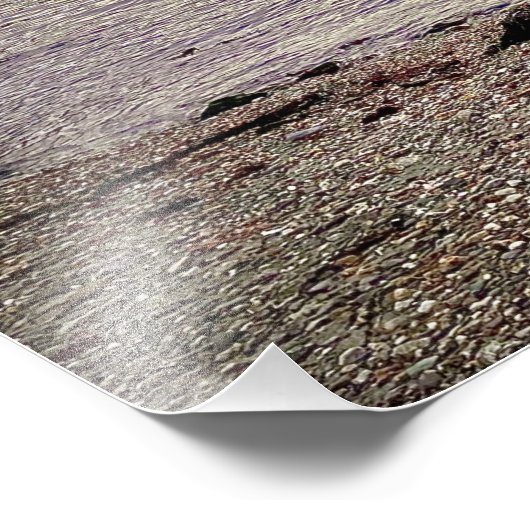 Moonrise koninkrijk foto afdruk (Hoek)