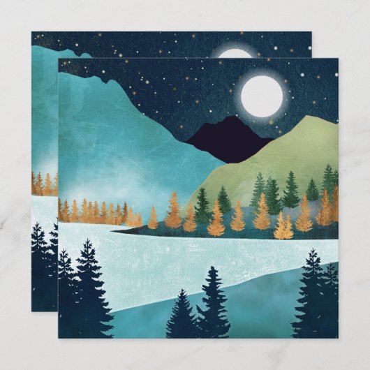 Moonrise Lake (Voorkant / Achterkant)