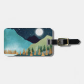 Moonrise Lake Bagagelabel (Voorkant horizontaal)