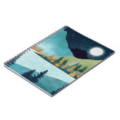 Moonrise Lake Notitieboek (Linkerzijde)