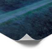 Moonrise & Mist Over Leidig Meadow Poster (Hoek)