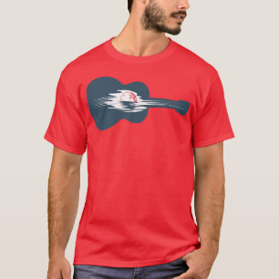 Moonrise op de Guitar838 T-shirt
