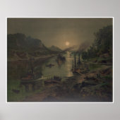 Moonrise op de Ohio Poster (Voorkant)