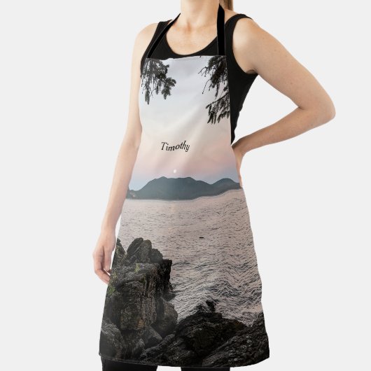 Moonrise over de San Juan-eilanden Schort (Insitu)