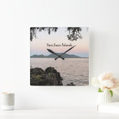 Moonrise over de San Juan-eilanden Vierkante Klok (Huis)