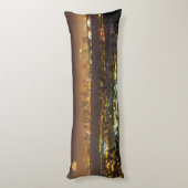 Moonrise over de skyline van San Diego Lichaamskussen (Achterkant (Verticaal))